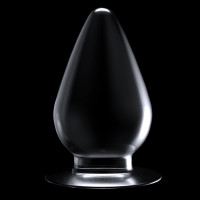 Анальна пробка LoveToy Flawless Clear Anal Plug 4.5" Clear