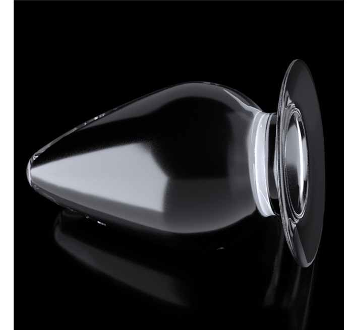 Анальна пробка LoveToy Flawless Clear Anal Plug 4.5" Clear