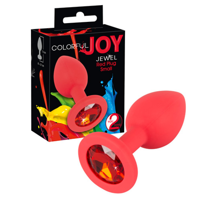 Анальна пробка You2Toys Cherry Geiko Doll Червона