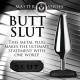 Анальная пробка Master Series Butt Slut Metal & Silicone Butt Plug - Silver