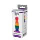 Райдужна Анальна пробка Dreamtoys Colourful Love Plug M