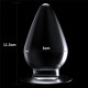 Анальна пробка LoveToy Flawless Clear Anal Plug 4.5" Clear