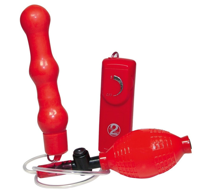 Анальный расширитель Bad Kitty Красный