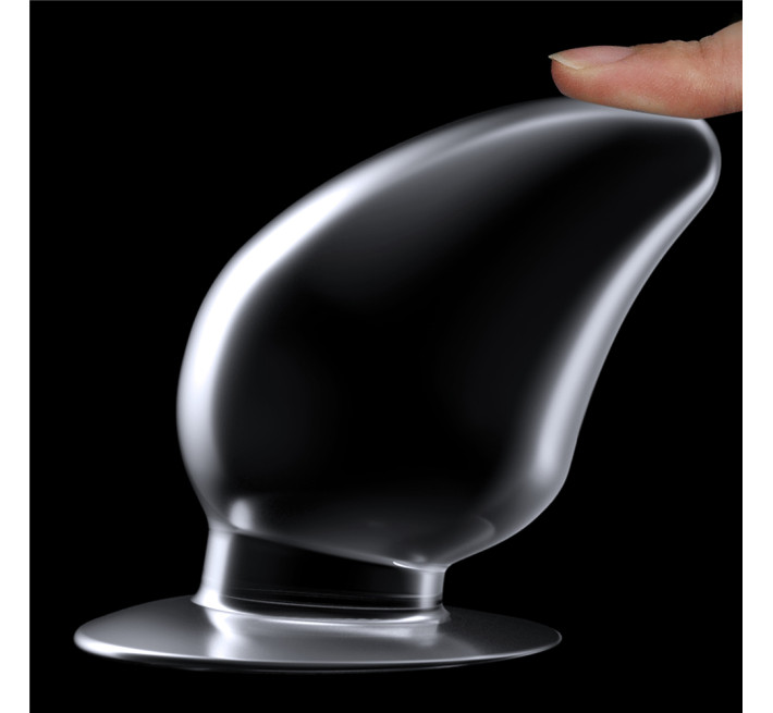 Анальна пробка LoveToy Flawless Clear Anal Plug 4.5" Clear