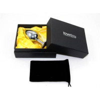 Анальна пробка LoveToy Heavy Metal Anal Plug Rosebud Classic L White Анальна пробка LoveToy Heavy Metal Anal Plug Rosebud Classic L White