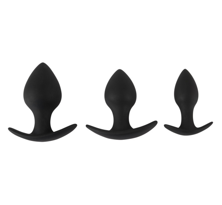 Набор анальных пробок - Black Velvets Anal Trainer Set