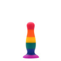 Райдужна Анальна пробка Dreamtoys Colourful Love Plug M