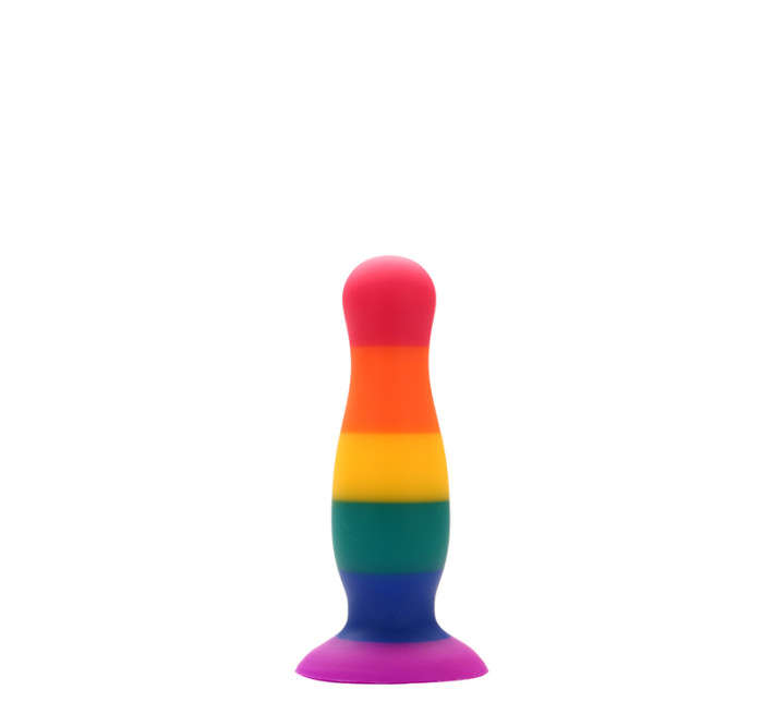 Райдужна Анальна пробка Dreamtoys Colourful Love Plug M