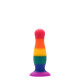 Райдужна Анальна пробка Dreamtoys Colourful Love Plug M