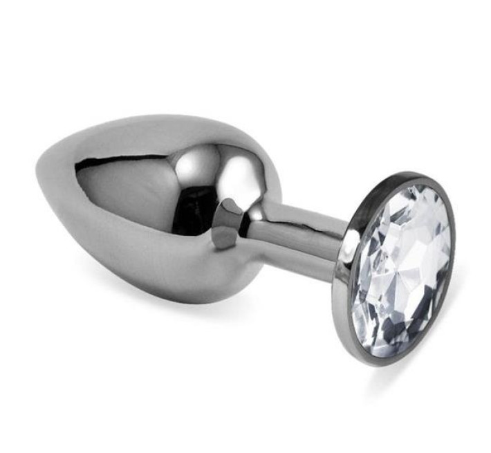Анальна пробка LoveToy Rosebud Classic Metal Plug S Срібляста