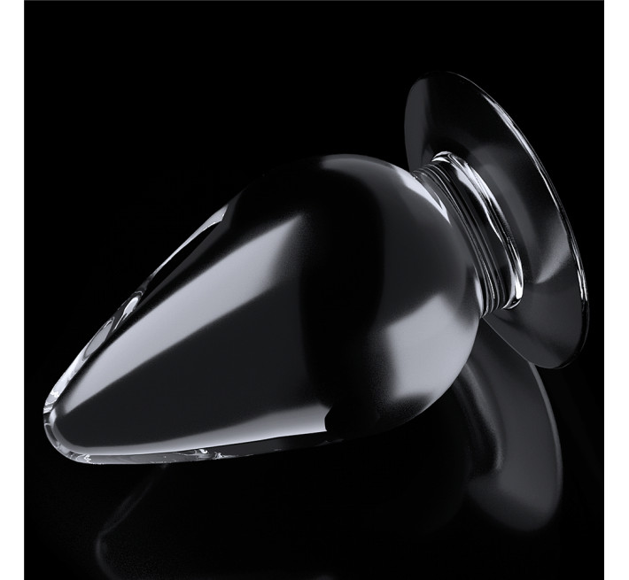 Анальна пробка LoveToy Flawless Clear Anal Plug 4.5" Clear