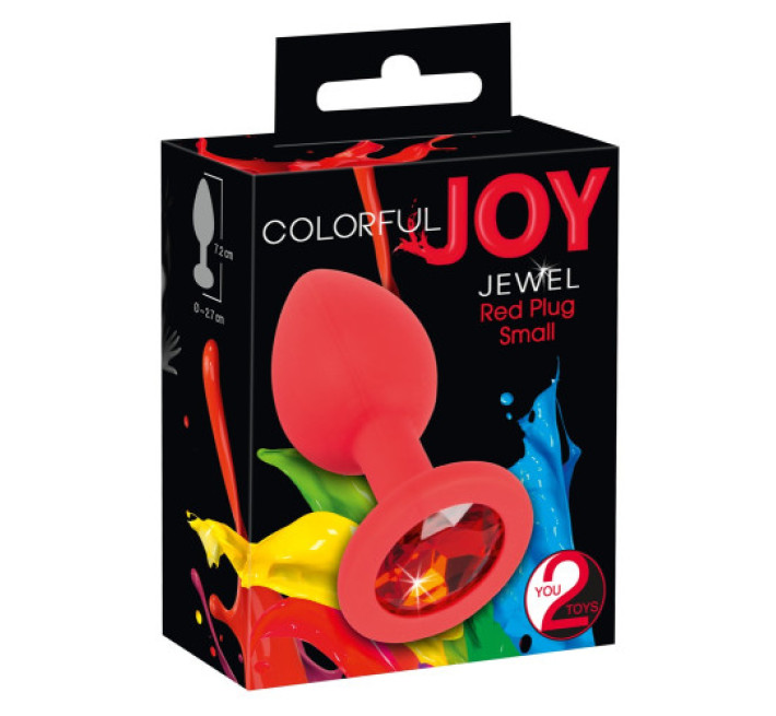 Анальна пробка You2Toys Cherry Geiko Doll Червона