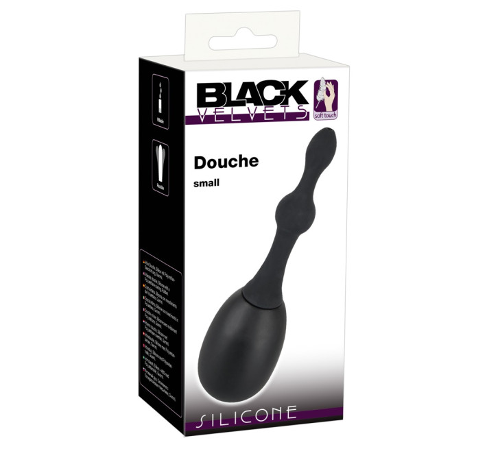 Анальний душ Black Velvets Douche Small Чорний