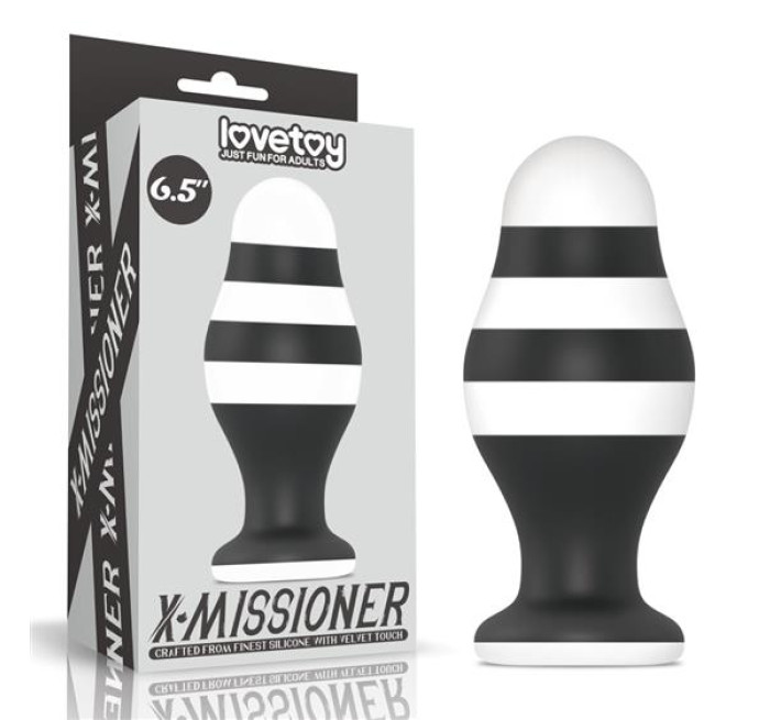 Анальна пробка LoveToy X-Missioner Butt Plug 6.5"