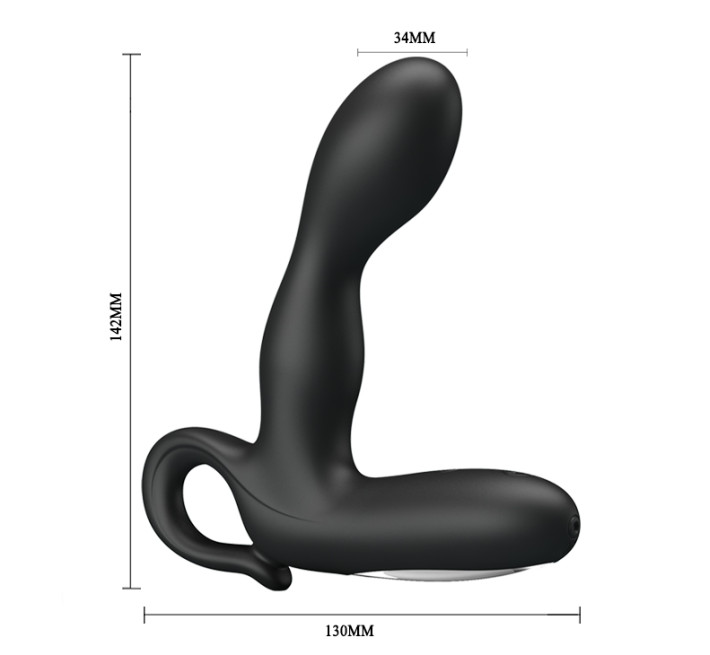 Масажер простати Pretty Love Barrack Prostate Stimulator Black