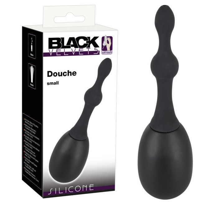 Анальний душ Black Velvets Douche Small Чорний