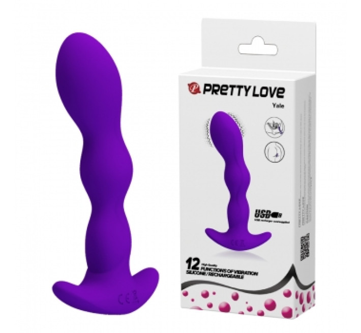Анальна пробка Pretty Love Yale Anal Plug Purple