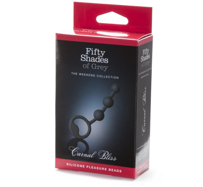 Анальные бусы для начинающих Fifty Shades of Grey Плотское блаженство