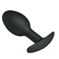 Анальная пробка Pretty Love silicone Anal Plug Черная Анальная пробка Pretty Love silicone Anal Plug Черная