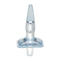 Плаг із вібрацією Dreamtoys Menzstuff Purrfect Plug Блакитний