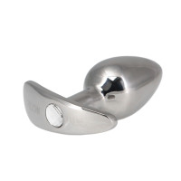 Анальна пробка Pillow Talk Sneaky Luxurious Stainless Steel Anal Plug із кристалом Swarovski Анальна пробка Pillow Talk Sneaky Luxurious Stainless Steel Anal Plug із кристалом Swarovski