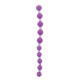 Анальний ланцюжок NMC Jumbo Jelly Thai Beads Бузковий