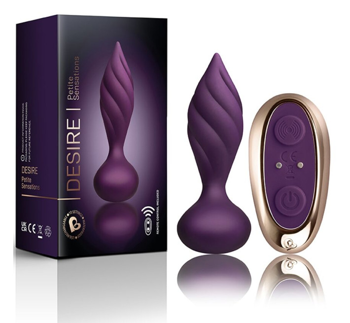 Анальна вібропробка Rocks Off Petite Sensations – Desire Purple