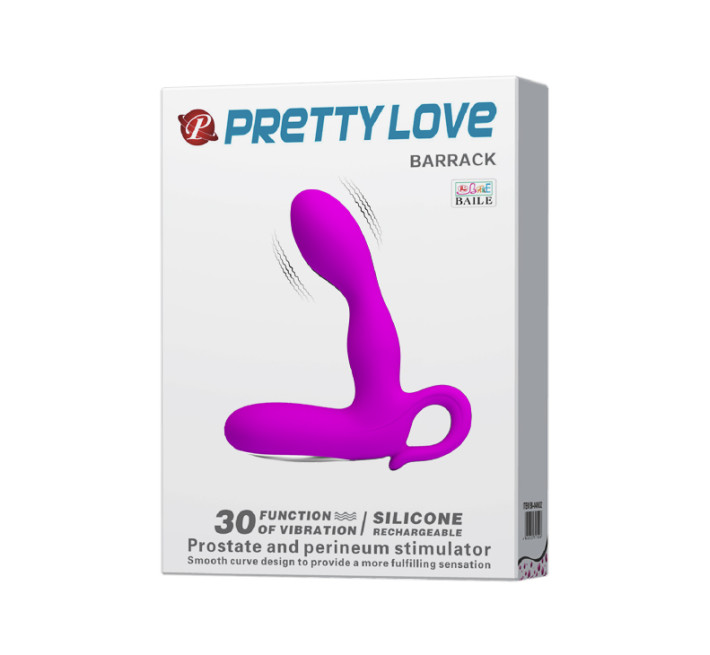 Масажер простати Pretty Love Barrack Prostate Stimulator Purple