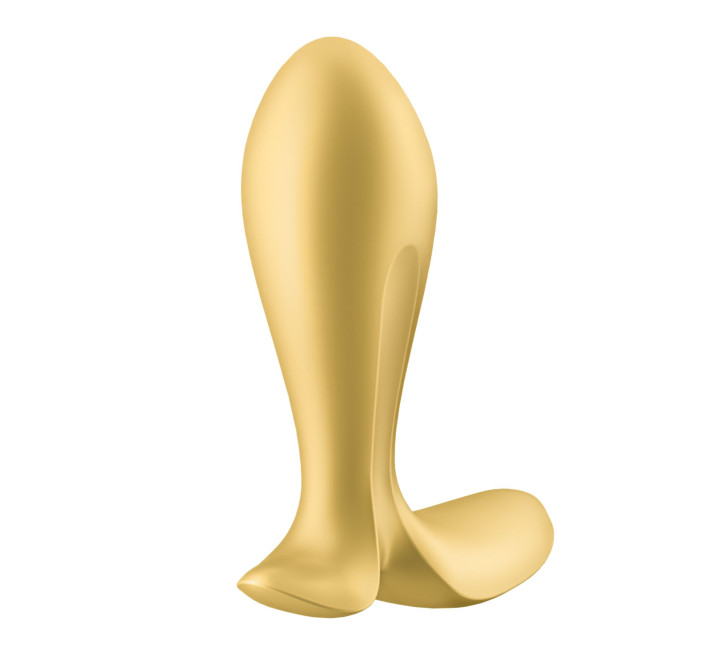 Анальная смарт-пробка с вибрацией Satisfyer Intensity Plug Gold