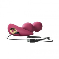 Анальный стимулятор с вибрацией Love To Love TWINNY BUD Сливовый