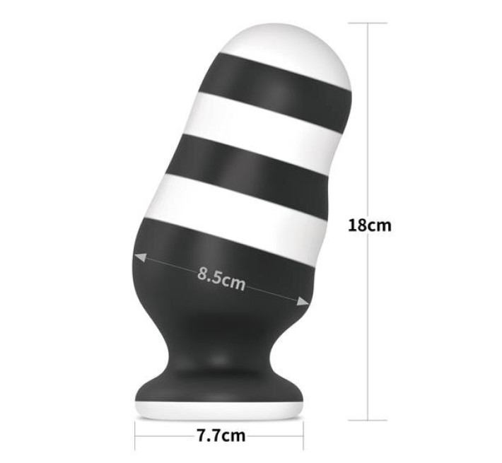 Анальна пробка LoveToy X-Missioner Butt Plug 7"