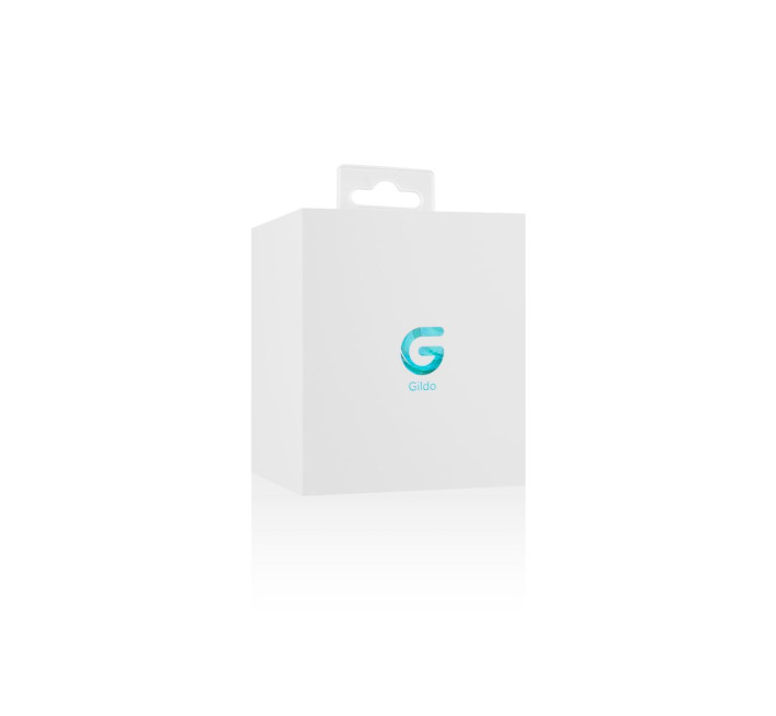 Стеклянная анальная пробка с внутренней спиралью Gildo Glass Buttplug No. 23