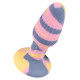 Анальна пробка You2Toys Coloгful Joy Triple Colour Butt Plug