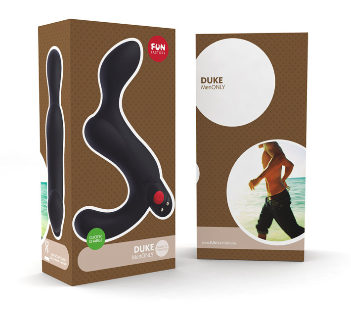 Массажер простаты Fun Factory Duke Черный