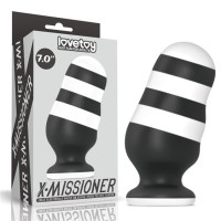 Анальна пробка LoveToy X-Missioner Butt Plug 7" Анальна пробка LoveToy X-Missioner Butt Plug 7"