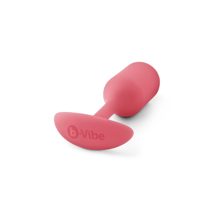 Анальная пробка со смещенным центром тяжести B-Vibe Snug Plug 2