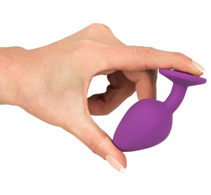 Анальна пробка You2Toys Colorful Joy jewel Фіолетова