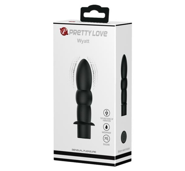 Вібратор Pretty Love Wyatt Чорний