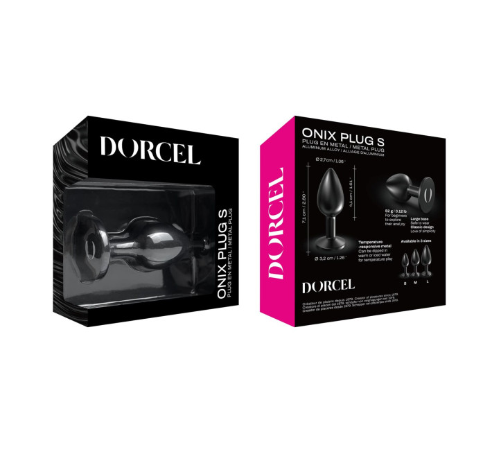 Анальна пробка Dorcel ONIX PLUG S