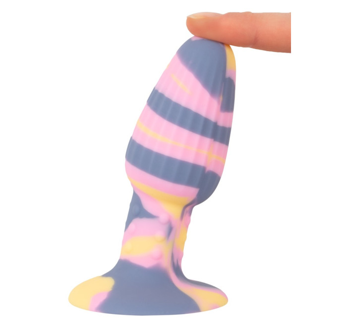 Анальна пробка You2Toys Coloгful Joy Triple Colour Butt Plug