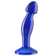 Анальная пробка LoveToy Flawless Clear Prostate Plug 6.5" Blue