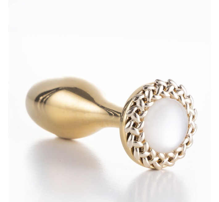 Анальна пробка LOCKINK SEVANDA Pearl Rose-shape Anal Plug