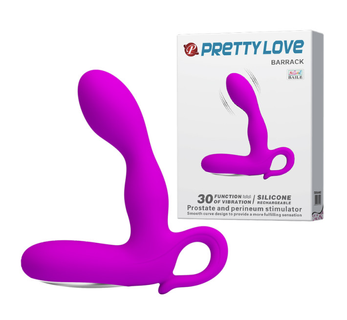 Масажер простати Pretty Love Barrack Prostate Stimulator Purple