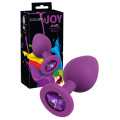 Анальна пробка You2Toys Colorful Joy jewel Фіолетова