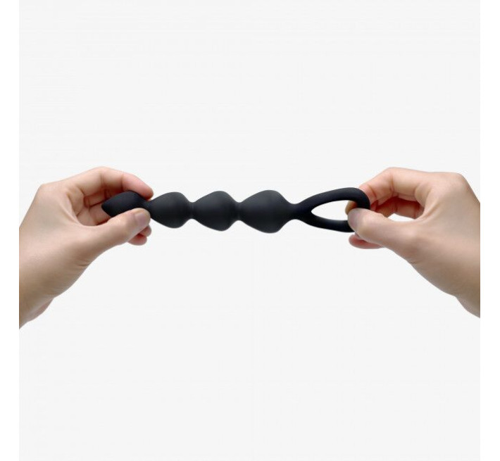 Анальний ланцюжок Love To Love BING BANG L - BLACK ONYX