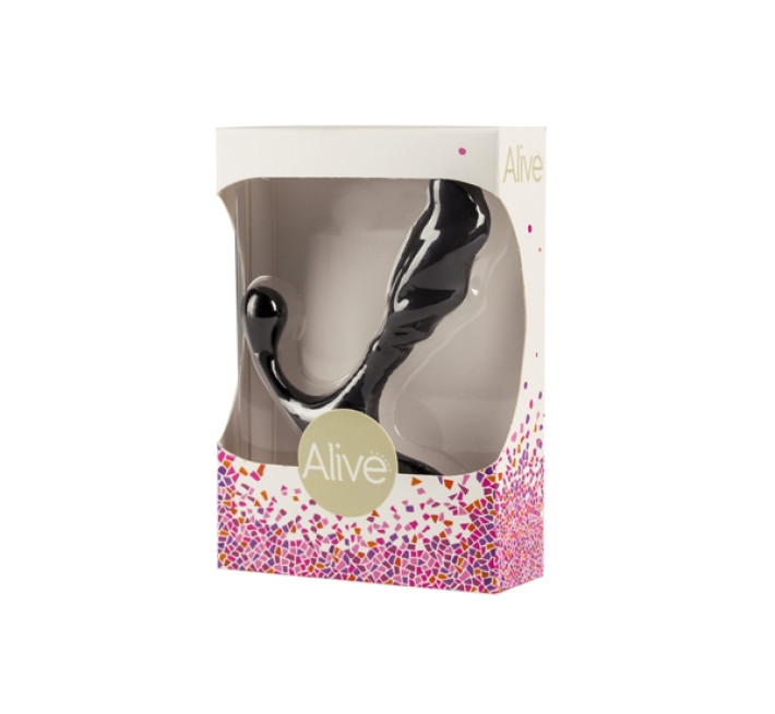 Масажер простати Alive Nero