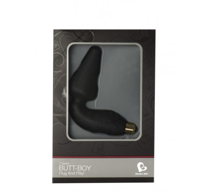 Массажер простаты Rocks Off Butt-Boy Черный