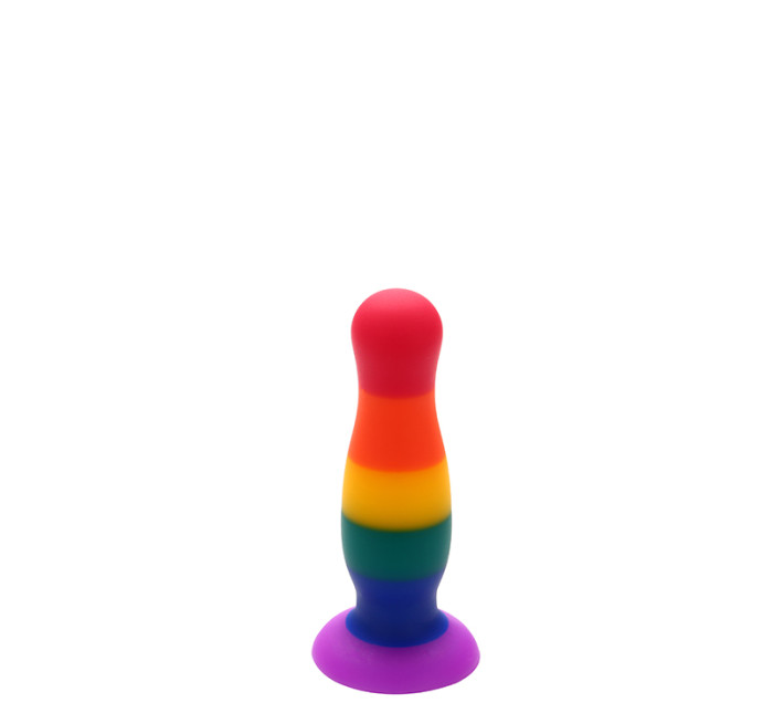 Райдужна Анальна пробка Dreamtoys Colourful Love Plug S