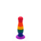 Райдужна Анальна пробка Dreamtoys Colourful Love Plug S