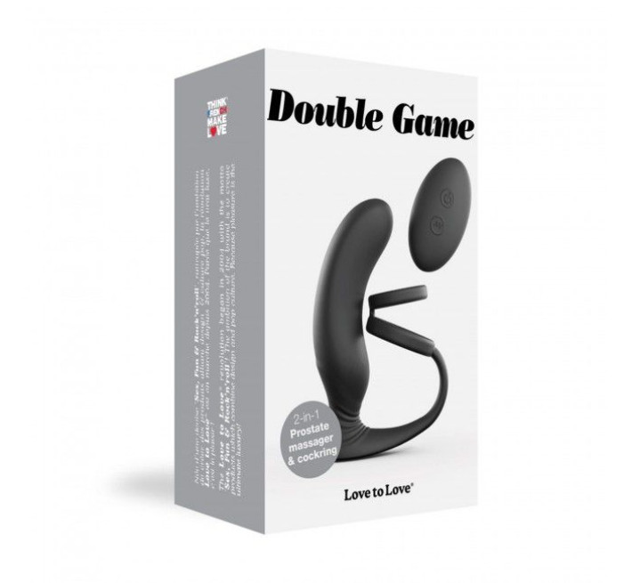 Вибромассажер простаты Love To Love Double Game